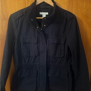 H&M Midnight Blue Utility Jacket